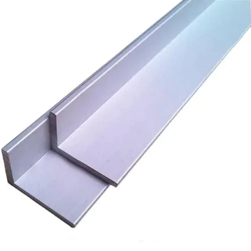 aluminum angles, showcasing their versatile L-shaped profiles suitable for structural and decorative applications